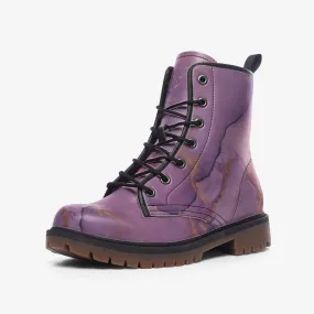 Plum Pretty - Combat Boots