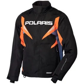 Polaris  Mens TECH54 Northstar Snowmobile Jacket Waterproof Black Orange