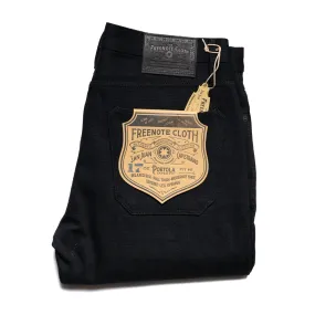 Portola Classic Taper - 17 oz Black Slub Denim