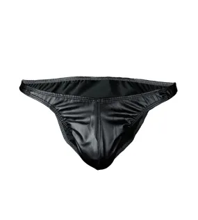 Pro Cut Posing Trunks with Scrunch - Jet Black