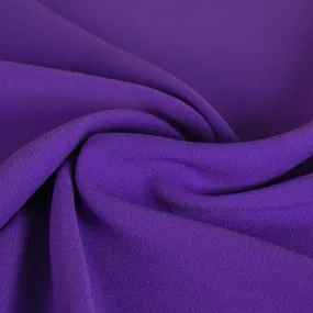 Purple Crepe Fabric 2566