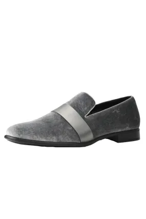 "Knight" Silver Tuxedo Shoes