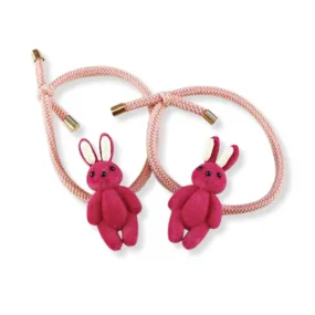 Rabbit Hair Ties (Pair)