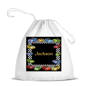 Race Cars Premium Drawstring Bag (Temporarily Out of Stock)