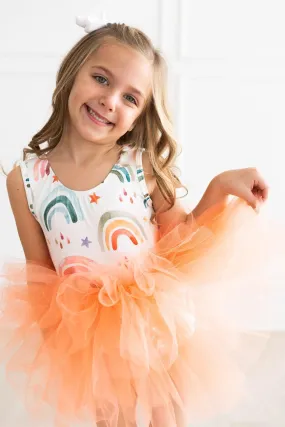 Rainbow Sherbert Tutu Leotard