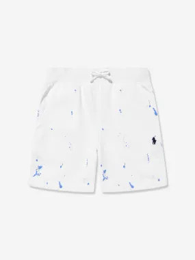 Ralph Lauren Boys Logo Shorts in White