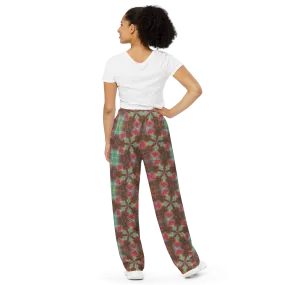 Recursia Argyle Rewired II Women's Wide Leg Pants