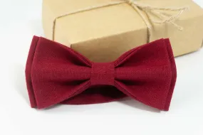 Red bow tie |  groomsmen ties