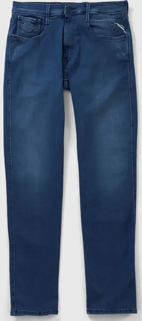 Replay Anbass Hyperflex Reused Jeans For Men