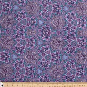 Retro Series Kaleidoscope Pink Cotton Prints