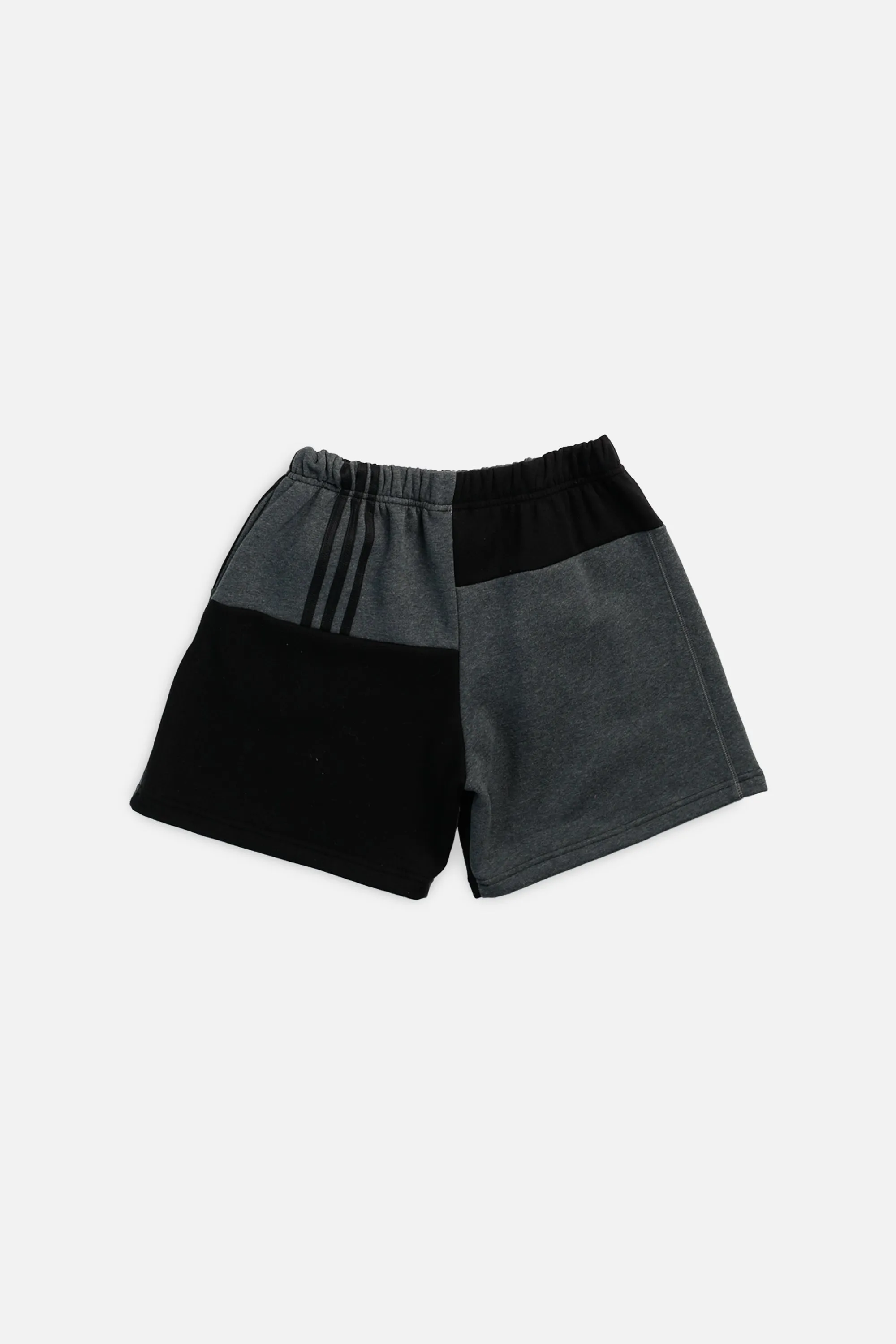 Rework Adidas Patchwork Sweatshorts - S