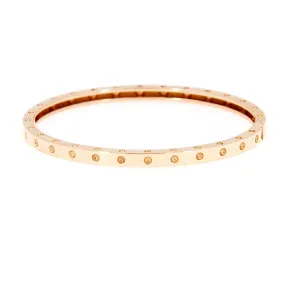 Roberto Coin Pois Moi Rose Gold Bangle