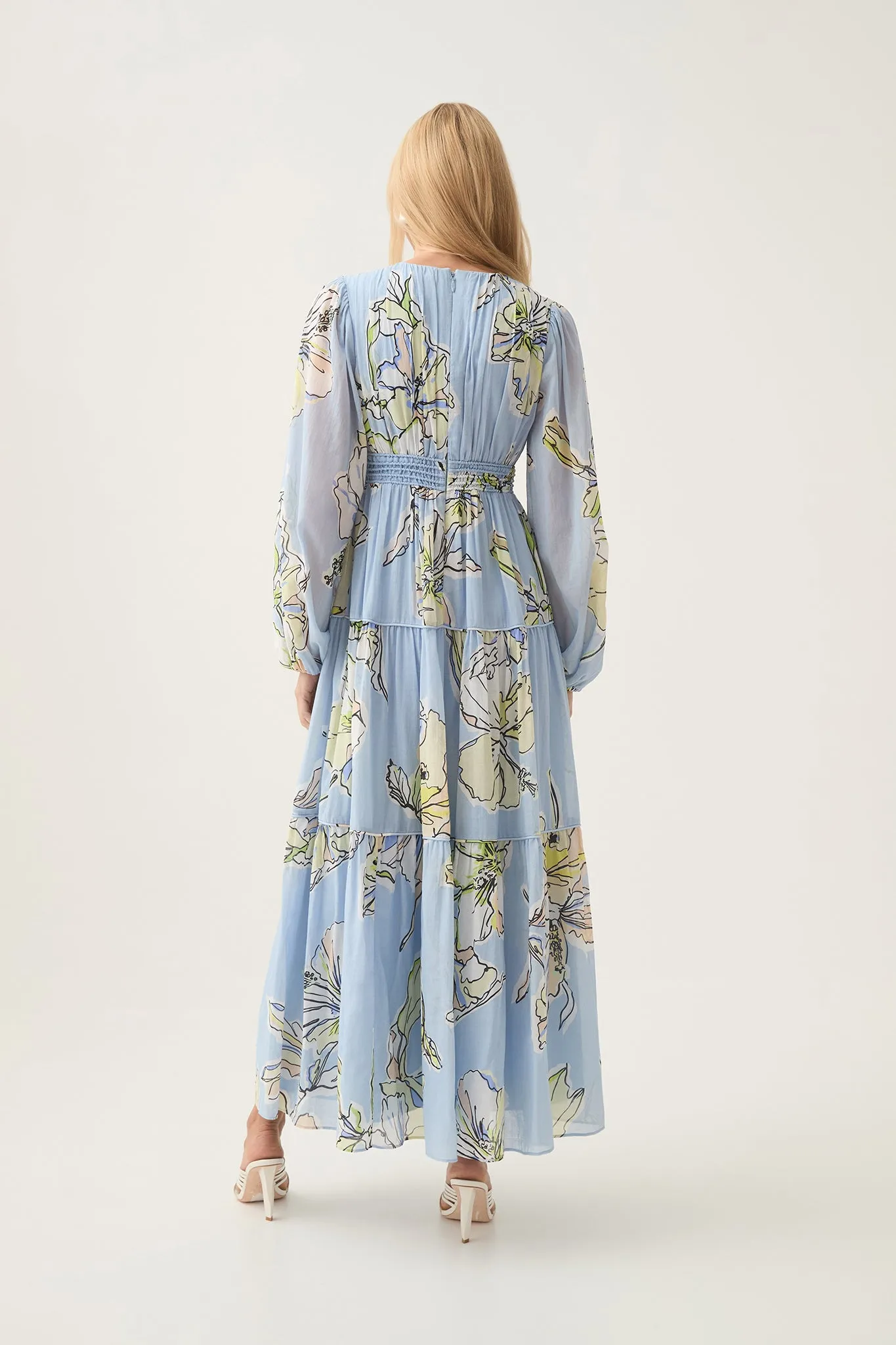 Romantica Voile Maxi Dress