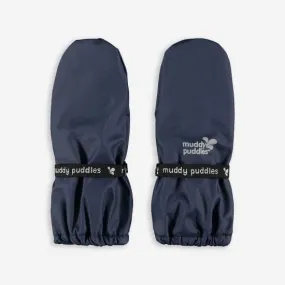 Sample - Navy Recycled Mittens (2-4 Years)