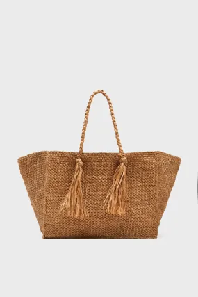 Sand Lucas Large Tote