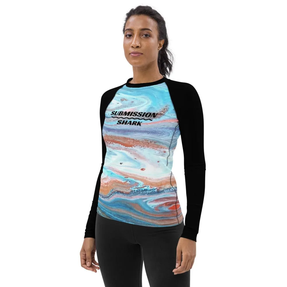 Saudade Sensation ~ Women's Rash Guard