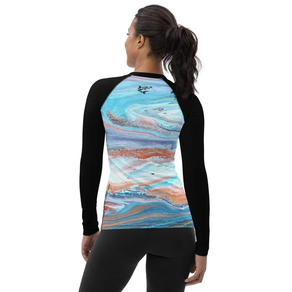 Saudade Sensation ~ Women's Rash Guard