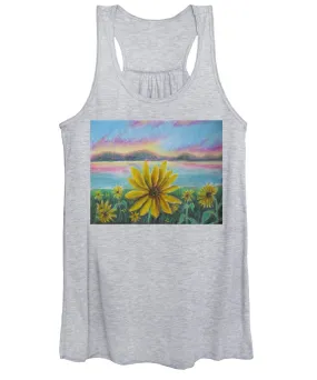 Setting Sunflower - Women's Tank Top