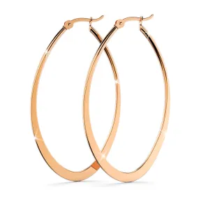 Sexy Oval Hoop Earrings 60mm