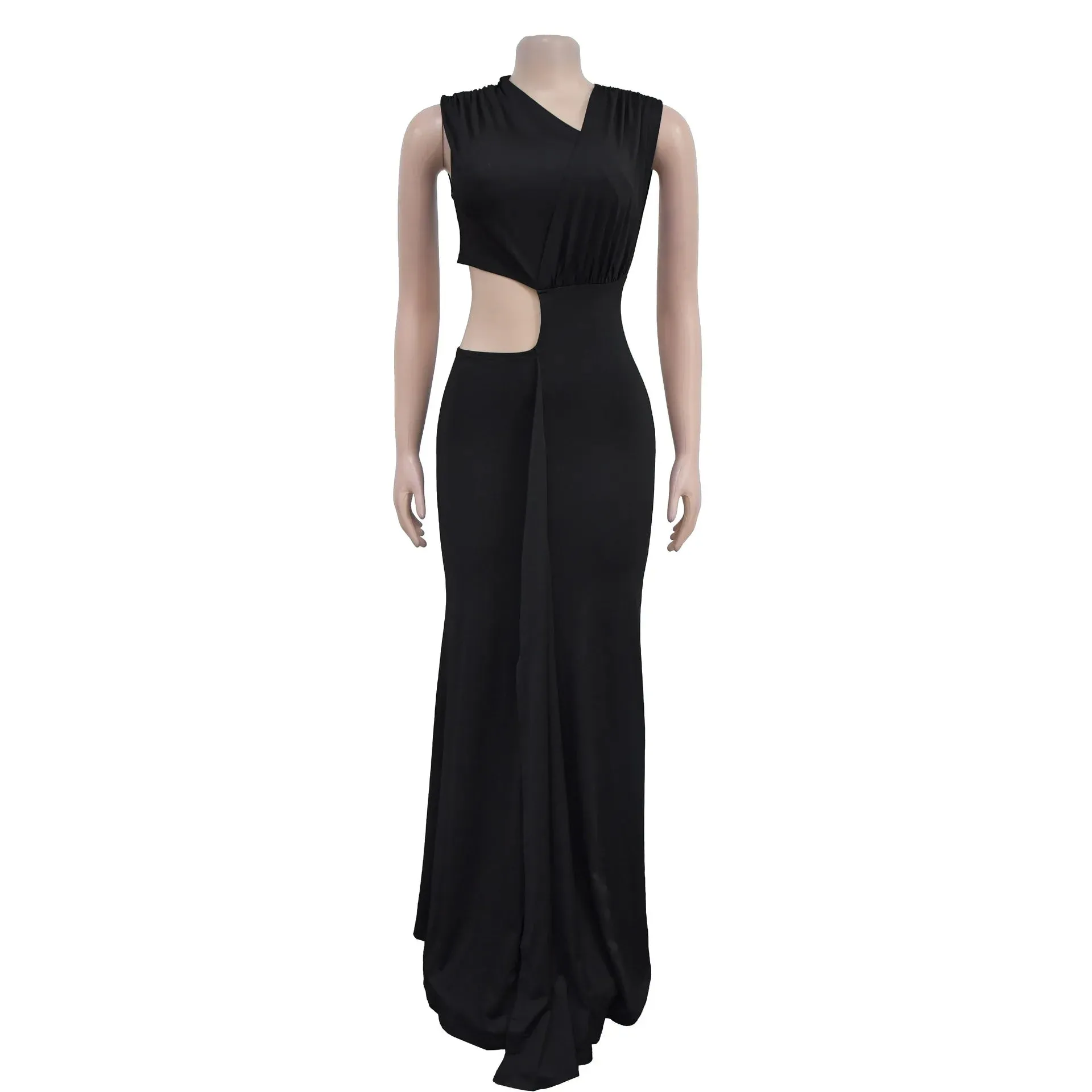 Sexy Split Hollow Out Long Formal Dress