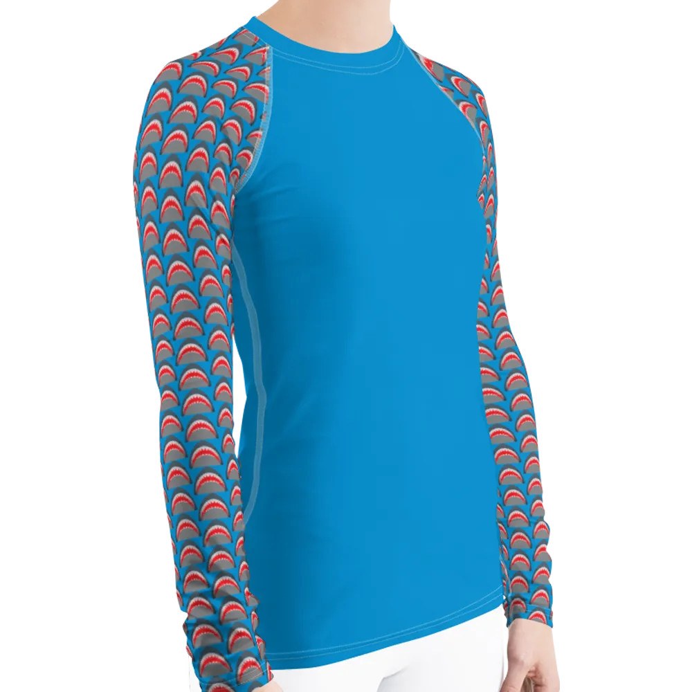 Shark Lover Women's Rash Guard