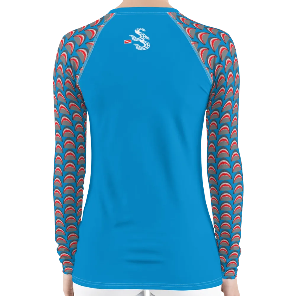 Shark Lover Women's Rash Guard