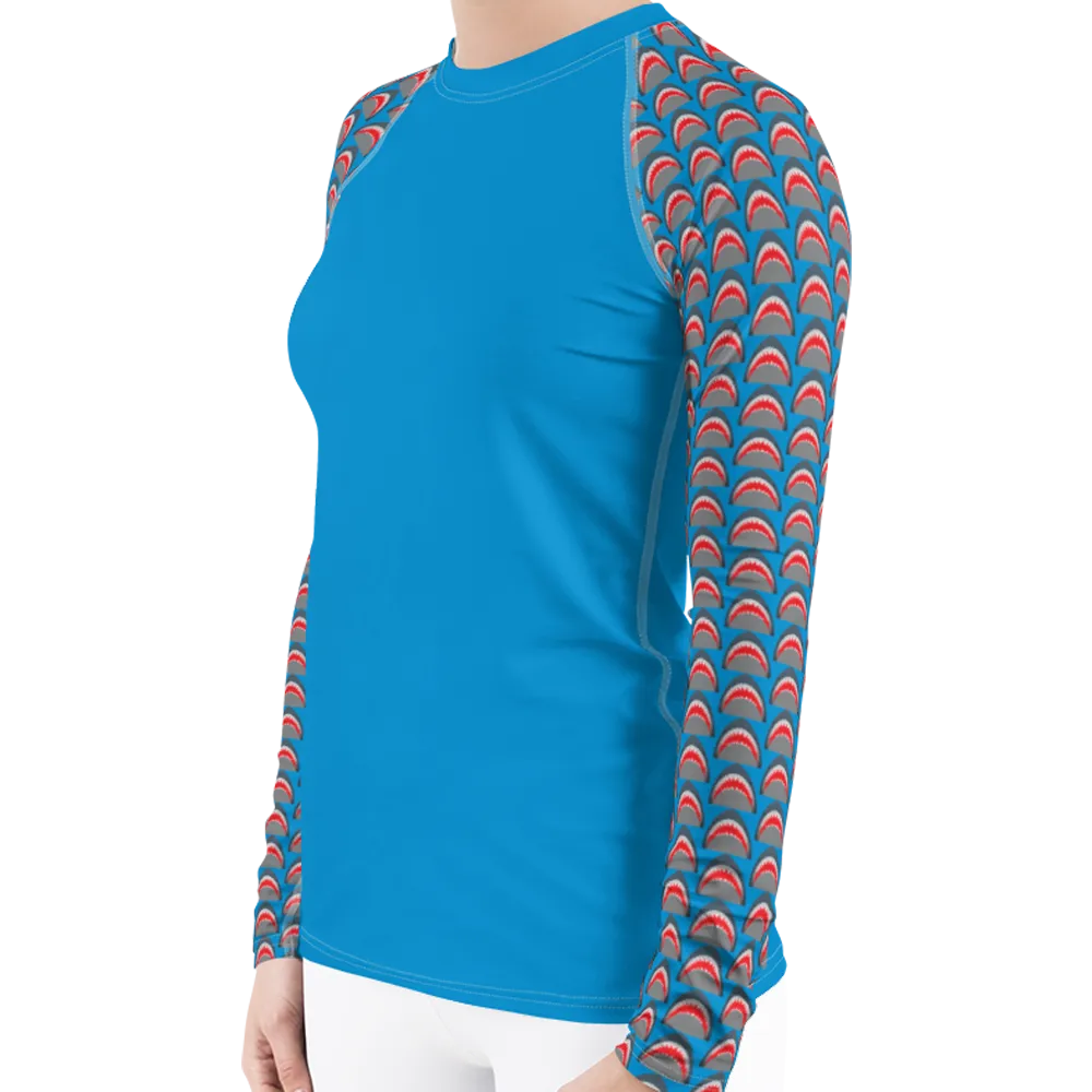 Shark Lover Women's Rash Guard