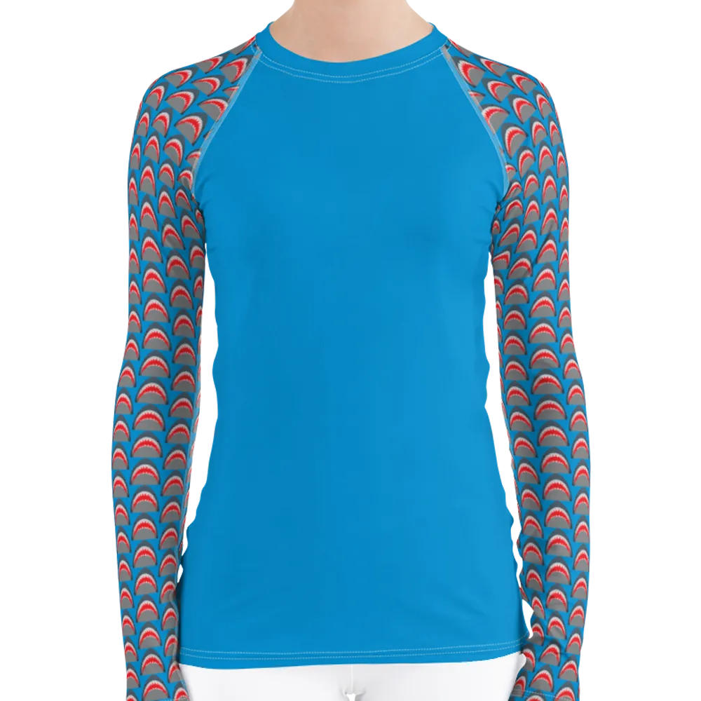 Shark Lover Women's Rash Guard