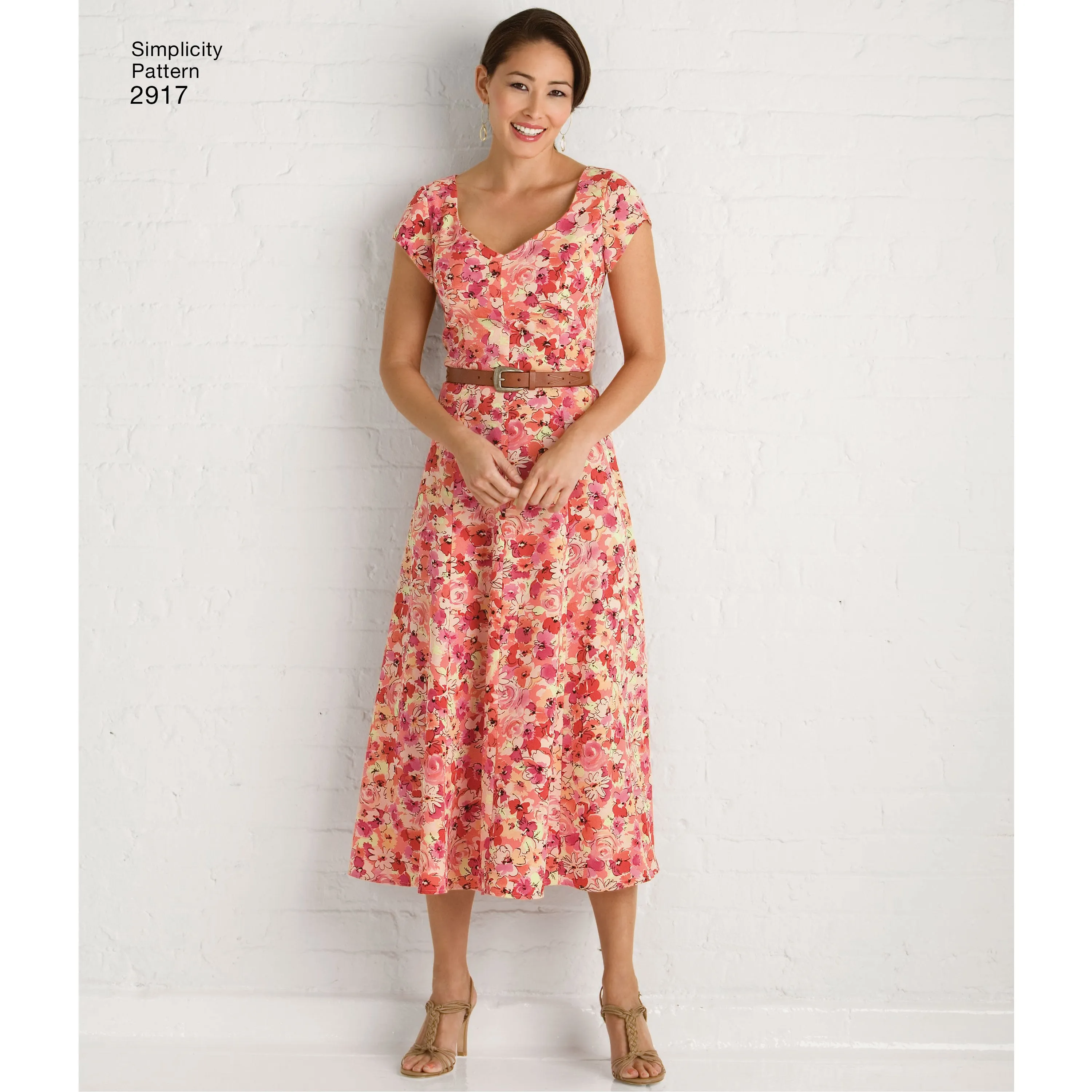 Simplicity Pattern 2917 Women's & Plus Size Dresses