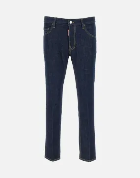 Skater Slim Fit Dark Blue Jeans