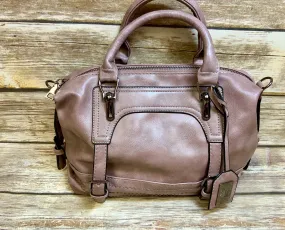 Slouchy Taupe Tote/Crossbody 14x9.5x4