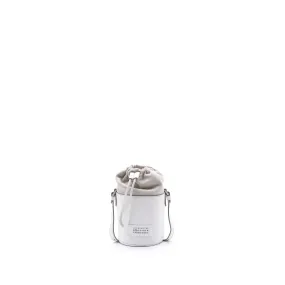 Small 5AC Bucket Bag in White