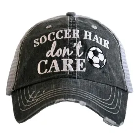 Soccer Hair Don't Care Wholesale Trucker Hats