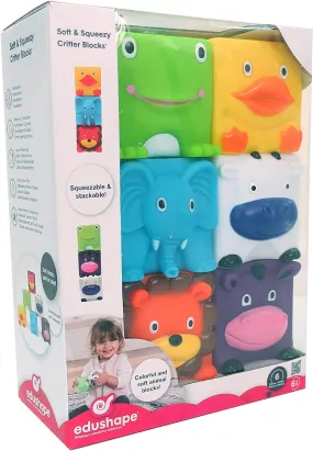 Soft & Squeezy Critter Blocks