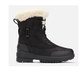 Sorel TORINO™ II Shearling Waterproof Winter Black Boots