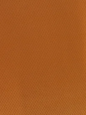 Sports Mesh Activewear Jersey Spandex Fabric / Copper / Sold By The Yard