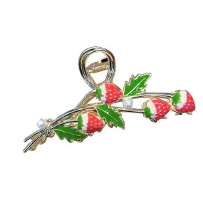 Strawberry Claw Clip