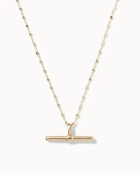 T-Bar Charm Necklace