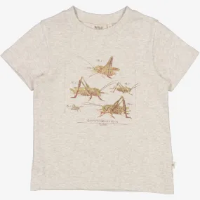 T-Shirt Grasshoppers - fossil melange