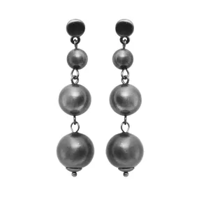 Tara Drop Hematite Earrings Tara Drop Hematite Earrings 3C2083