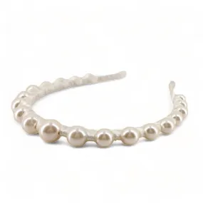 The Luxury Vida Pearl Crown Headband