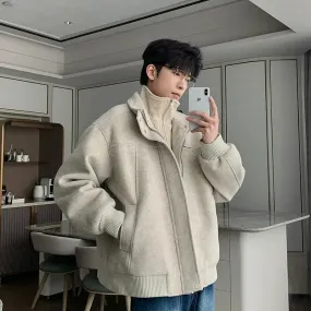 Thickened Two-piece Turtleneck Cotton Jacket