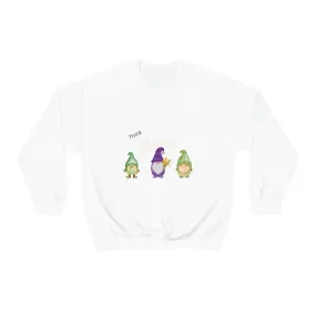 think spring gnomes Unisex Heavy Blend™ Crewneck Sweatshirt