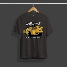 Tokyo Street Racking Graphic Printed T-Shirt