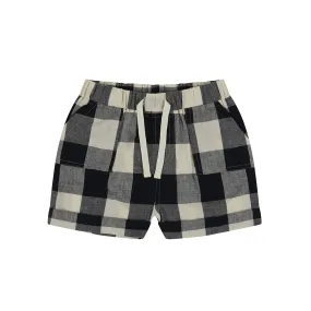 Turtledove London Check Woven Shorts