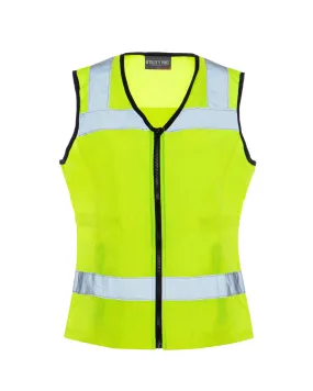 UHV662 HiVis Women's Nylon Vest with Pockets