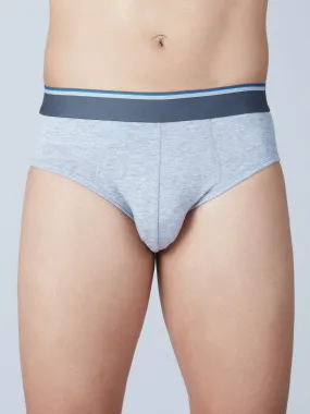 Ultra-Soft Tencel Brief - Grey Melange