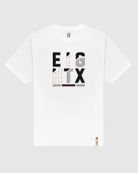 Under Construction Slim Fit Graphic T-Shirt - White