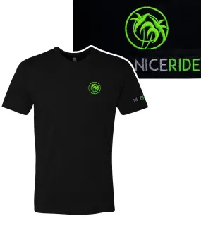 Verde Palm - Black Next Level Men's 100% Cotton Short Sleeve T-Shirt