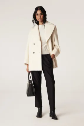 Vicuna Coat - Winter White